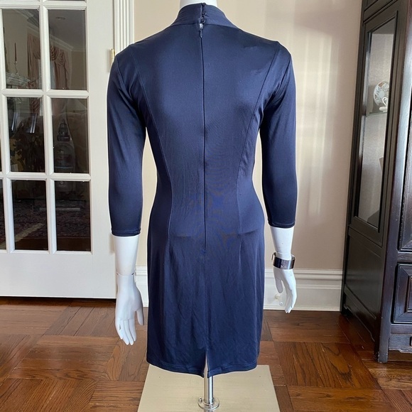 Catherine Malandrino Silk Gathered Dress - Picture 3 of 5